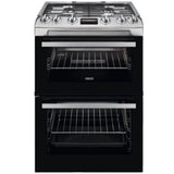 Zanussi ZCG63260XE Gas Cooker with Double Oven - Stainless Steel