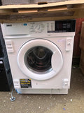 Zanussi ZW84PCBI Integrated Washing Machine - White - 8kg - 1400 rpm - Built