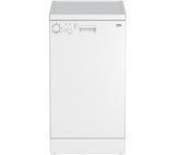 BEKO DFS05X10W Slimline Dishwasher - White