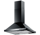 BAUMATIC F60.2BL Chimney Cooker Hood - Black