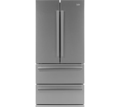 Beko Select GNE60520X American-Style Fridge Freezer - Stainless Steel