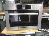 Bosch Logixx HBC36D754B Built In Combination Steam Oven in Brushed Steel