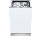 NEFF N50 S58T40X0GB - 45cm Slimline Integrated Dishwasher