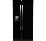 DAEWOO DRQ29DEB - American-Style Fridge Freezer - Black