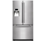 SAMSUNG RFG23UERS American-Style Fridge Freezer - Silver