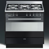 Smeg SUK91MBL8 90cm Dual Fuel Range Cooker