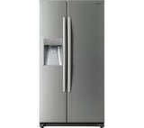 DAEWOO DRQ29NPES American-Style Fridge Freezer Silver