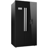 Beko ASD241B Black American Fridge Freezer