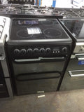HOTPOINT Ultima DUE61BC Electric Ceramic Cooker - Black