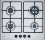 NEFF T26BB56N0 Gas Hob - Silver