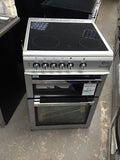 FLAVEL Milano ML61CDS 60cm Electric Ceramic Cooker - Silver & Chrome