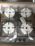 Bosch PBP6B5B8 Built In 4 Burners Gas Hob Brushed Steel