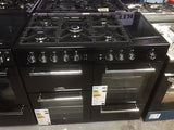 Leisure AL100F210K 100cm Dual Fuel Black Range Cooker