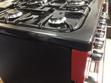 Rangemaster HLT110DFFCY/C Hi-Lite 110cm Dual Fuel Range Cooker Cherry Red FSD