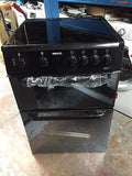 Beko BDVC663K 60cm Electric Cooker in Black  Oven Ceramic Hob Mirror