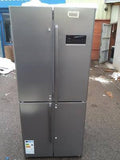 SANDSTROM SFF4DS12 AMERICAN FRIDGE FREEZER STAINLESS STEEL