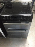 Beko BDVC665MK Mirrored Glass  60cm Double Oven Electric Cooker