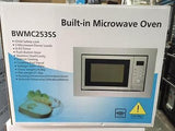 Baumatic BMC253SS -25 Litre Combination Built-in Microwave Oven with Grill