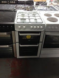 Zanussi ZCG563FW Double Oven Gas Cooker White