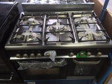 KENWOOD CK405-1 Dual Fuel Range Cooker - Black
