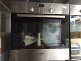 Bosch HBN331E1B brushed steel Electric single built in oven fan grill