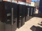 Beko ASL141B American Style Fridge Freezer  Black Frost Free