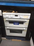 INDESIT FIMU23WH Electric Built-under Double Oven - White 70cm