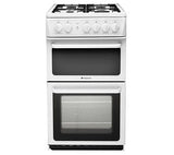 HOTPOINT HAG51P - 50cm Gas Cooker - White