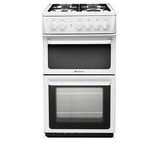 HOTPOINT HAG51P Gas Cooker - White