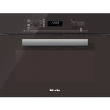 Miele M6262TC PureLine Built-in Microwave with Grill, Havana Brown