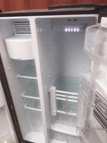 CDA PC70BL Black American Style American Fridge Freezer With Homebar
