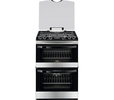 ZANUSSI ZCK68300X 60cm Dual Fuel Cooker - Stainless Steel