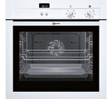 NEFF B14M42W3GB - 60cm Single Electric Oven - White
