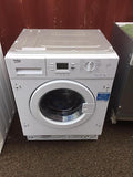 BEKO WMi61241 - 6.5kg Integrated Washing Machine - White