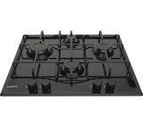 HOTPOINT PCN 642 /H(BK) Gas Hob - Black