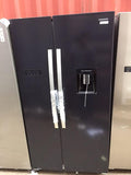 KENWOOD KSBSDB17 American-style Fridge Freezer - Black
