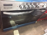 Zanussi ZCK98307XA 90cm Dual Fuel Range Cooker - Stainless Steel