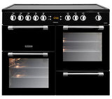 LEISURE Cookmaster CK100C210K Electric Ceramic Range Cooker - Black