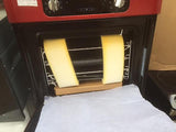 Baumatic BOR600RD - 60cm Retro Electric Single Oven - Red