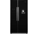 KENWOOD KSBSDB17 American-style Fridge Freezer - Black