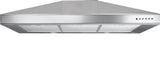 Belling MK2 110cm Chimney Hood - Stainless Steel