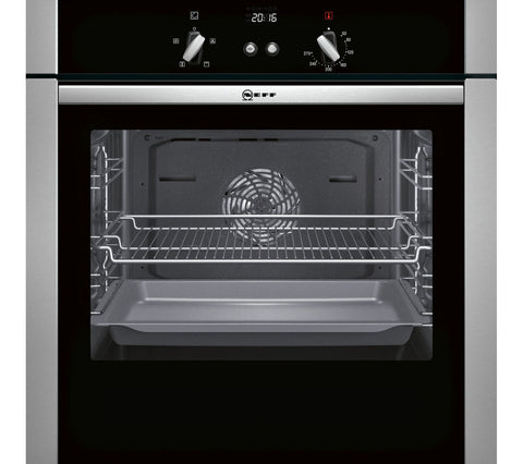 NEW NEFF B44S32N5GB Slide & Hide Electric Built-in single Oven - Stainless Steel