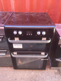 HOTPOINT HUI614K 60cm Electric Induction Cooker - Black
