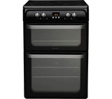HOTPOINT HUI614K 60cm Electric Induction Cooker - Black