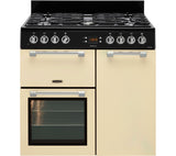 LEISURE Cookmaster CK90F232C Dual Fuel Range Cooker - Cream