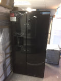 Caple CAFF206BK American Style Fridge Freezer  - Black