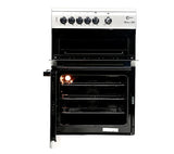 FLAVEL Milano ML61CDS 60cm Electric Ceramic Cooker - Silver & Chrome