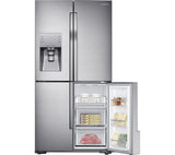 SAMSUNG RF56J9040SR/EU American-Style Fridge Freezer - Stainless Steel