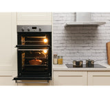 HOTPOINT DD89CX - 90cm Electric Double Oven - Stainless Steel
