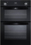 New World NW901DOP Double Built In Electric Oven - Black - 444442270